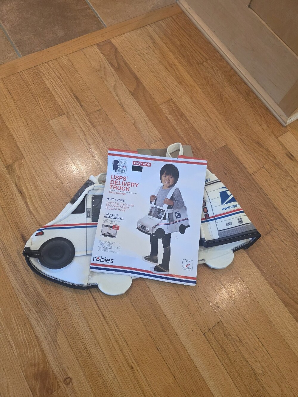 United States Postal Service Postal Truck Toddler Costume